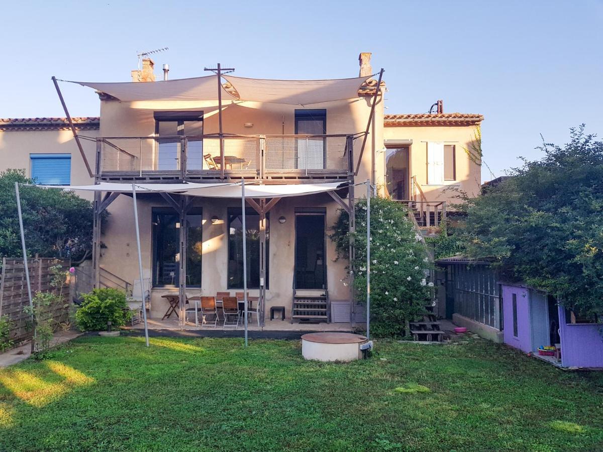 Maison, Piscine & Vue Sur La Cite De Carcassonne Ngoại thất bức ảnh